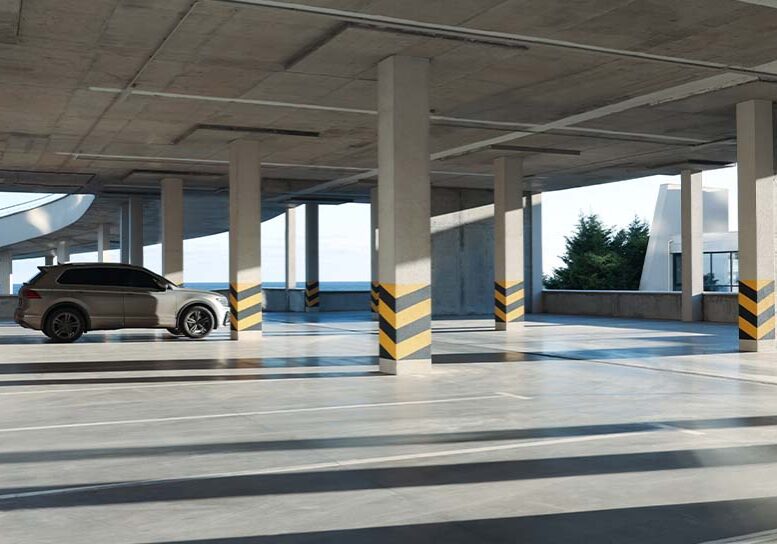 Commercial-Parking Lots Walkways