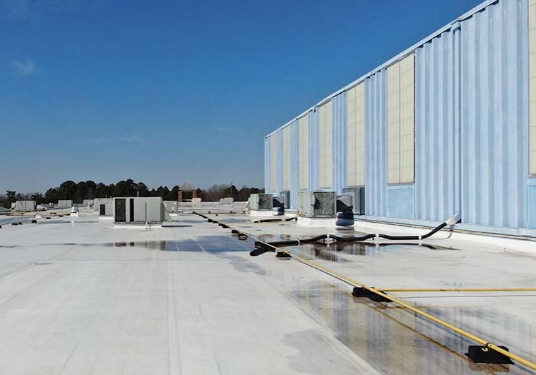 Commercial-Roof Washing